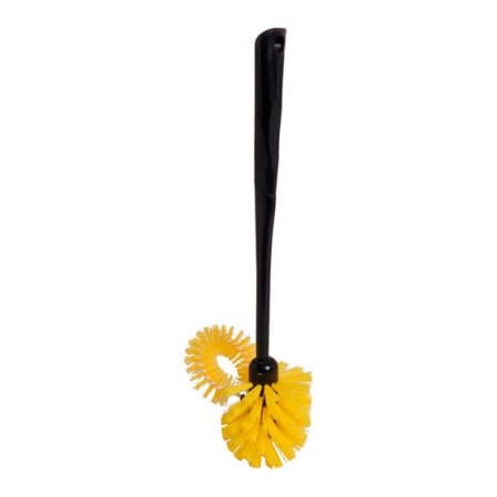 Allpoints Allpoints 1591120 Brush, Toilet Bowl, Blk/Ylw 1591120